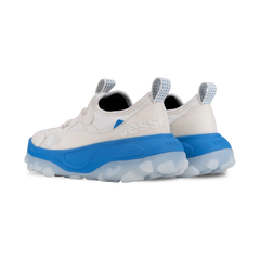 Men's Motu Sneaker - Off-White/Vessi Blue