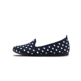 Women's Market Flat - Midnight/White Polka Dot